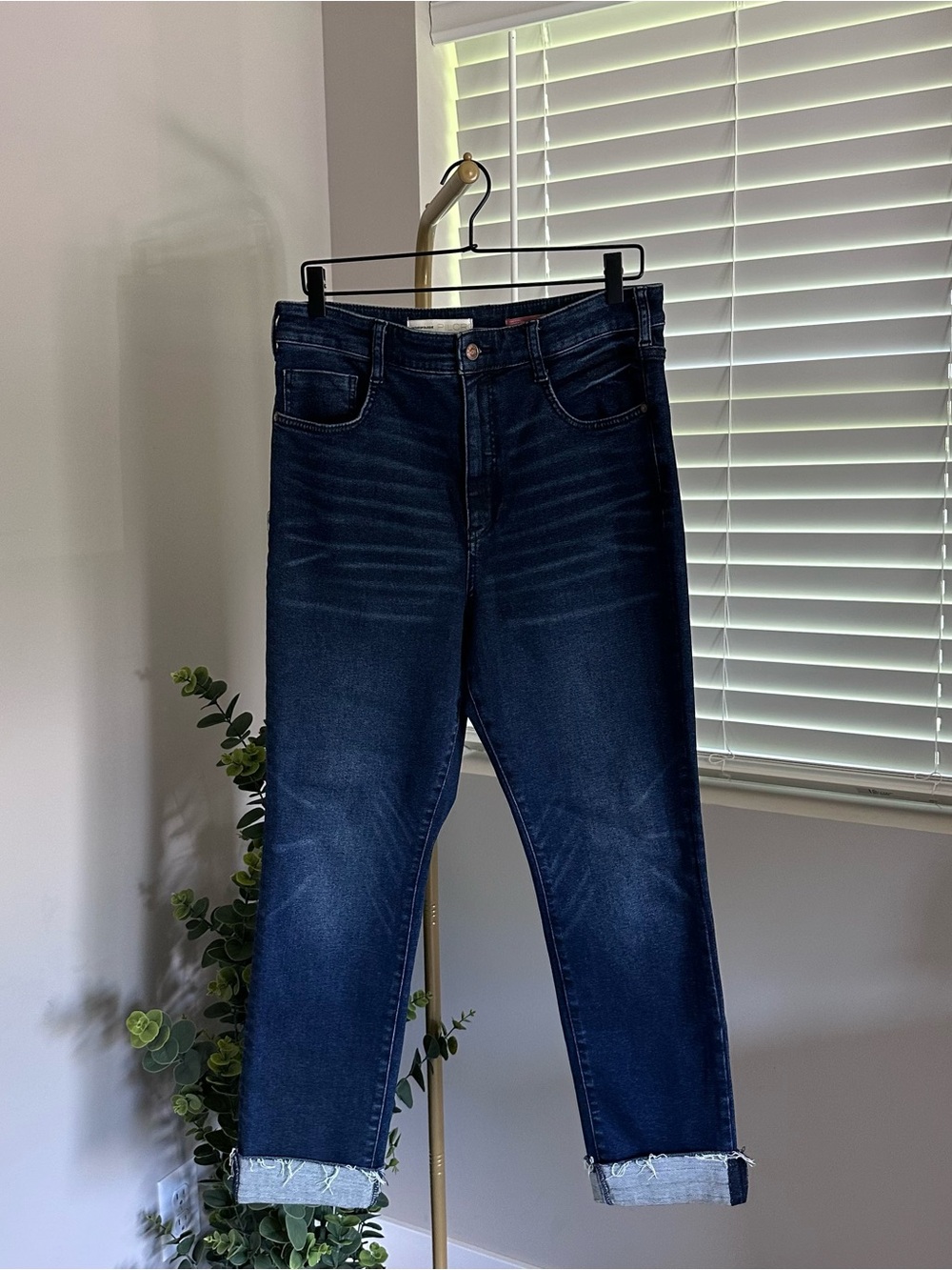 Anthropologie Pilcro Dark High Rise Jeans